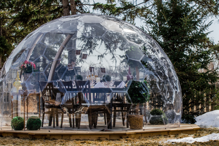 Igloo Dining - Northeast Ohio - Cutler Real Estate